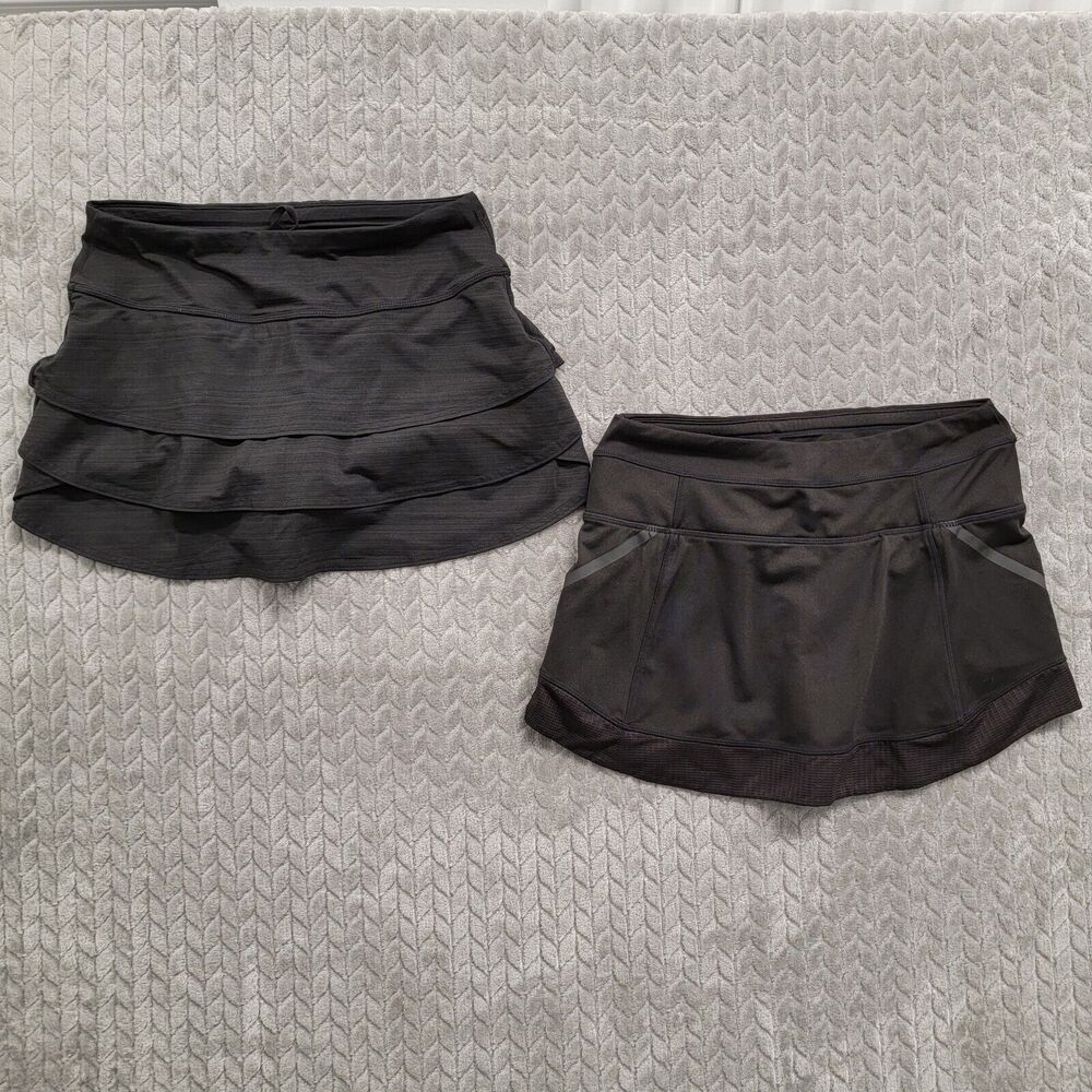 Athleta Black Women Shorts Skorts